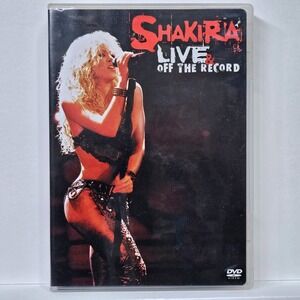 Shakira Live Off Record DVD Concert Documentary Sony Music 2004 NTSC Region 1 NR
